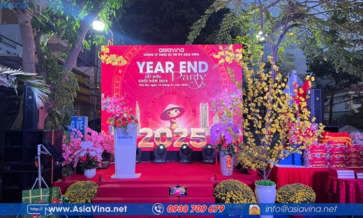 TIỆC YEAR AND PARTY CÔNG TY ASIA VINA